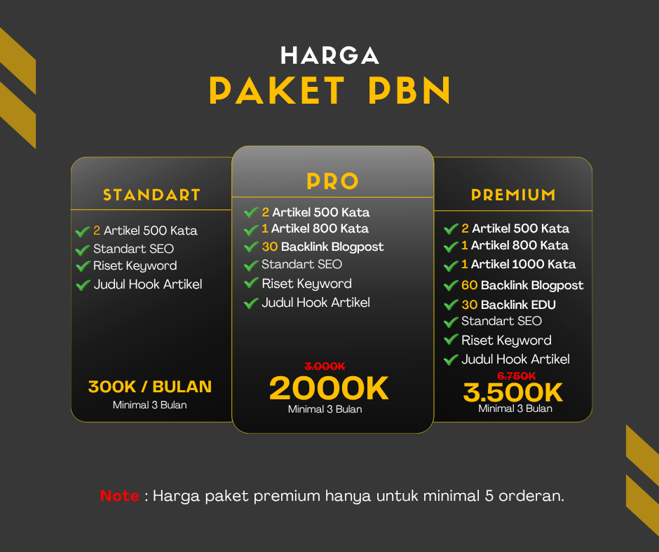 Jasa pembuatan PBN